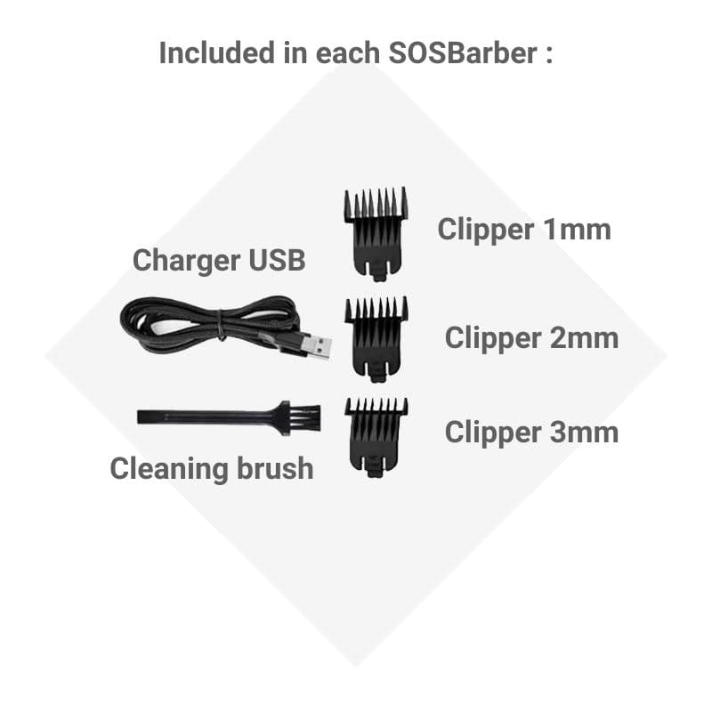 Professional Beard and Hair Trimmer SOS-Barber®